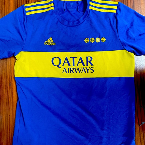 adidas Other Adidas Boca Jr Mens Soccer Home Jersey 222 Poshmark